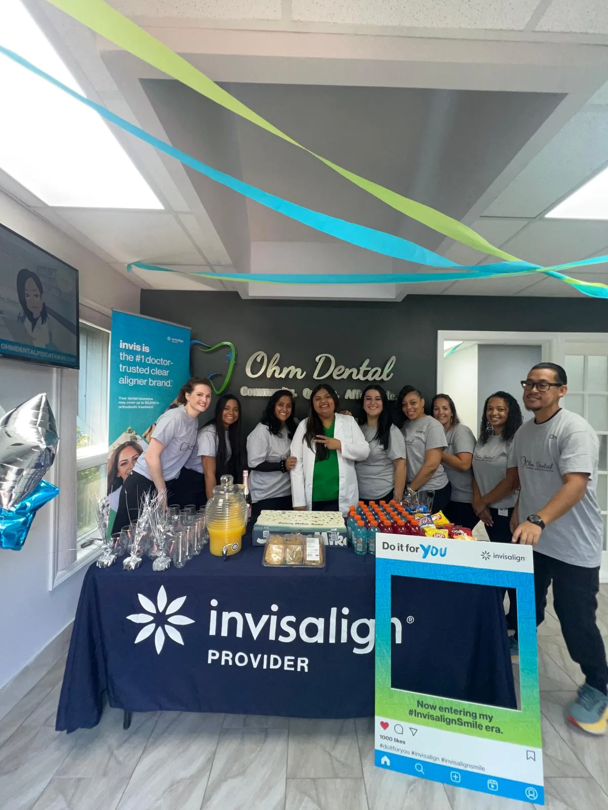 The Ohm Dental Springfield team
